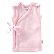 Little Sprout Collection ~ Organic Preemie Clothing ~ Pink Cotton Rib Knit Itsy Bitsy Tank